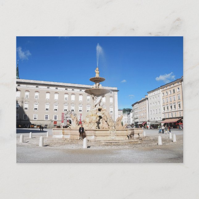 Postales de Salzburgo, Austria (Anverso)