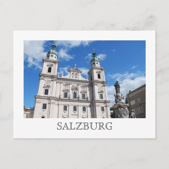 Postales de Salzburgo, Austria (Anverso)