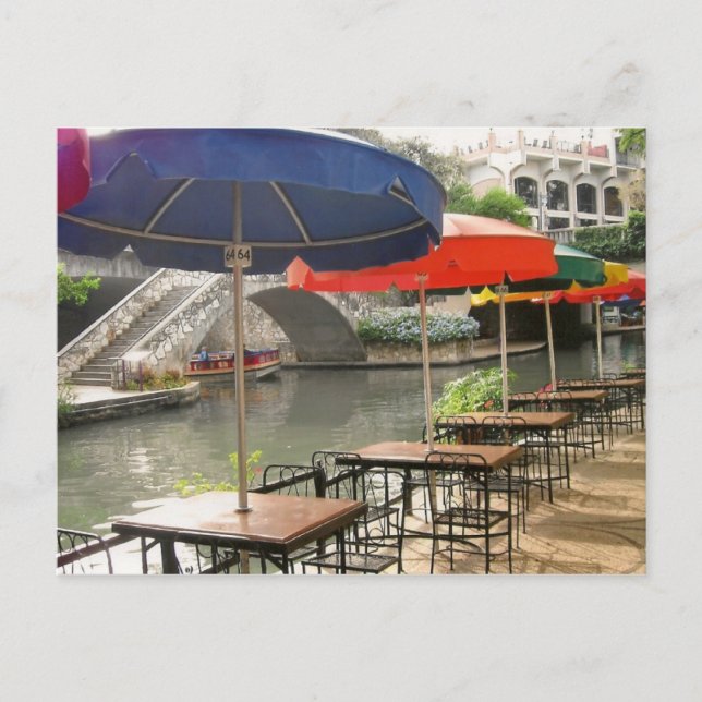 Postales de San Antonio Riverwalk (Anverso)