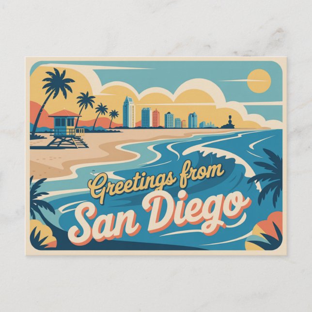 Postales de San Diego | Saludos desde (Anverso)