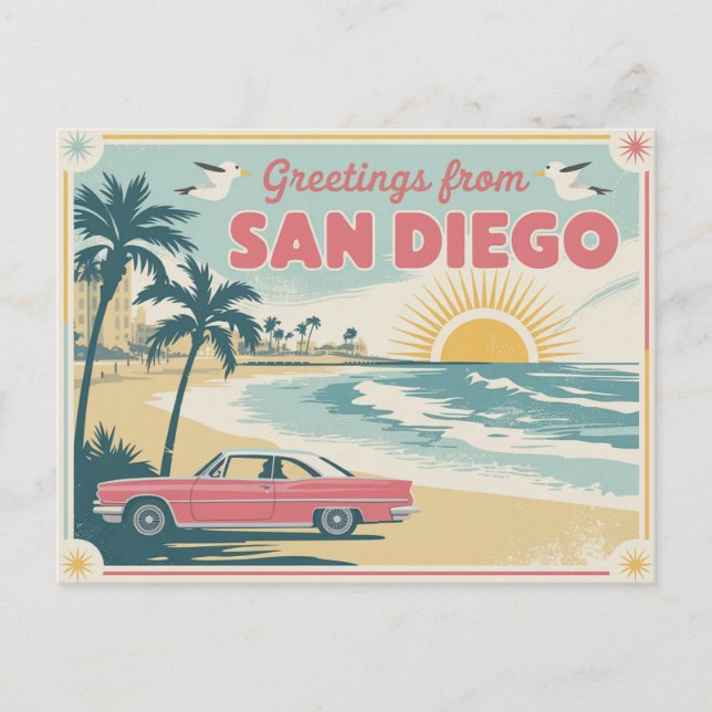 Postales de San Diego | Saludos desde (Anverso)