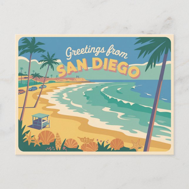 Postales de San Diego | Saludos desde (Anverso)
