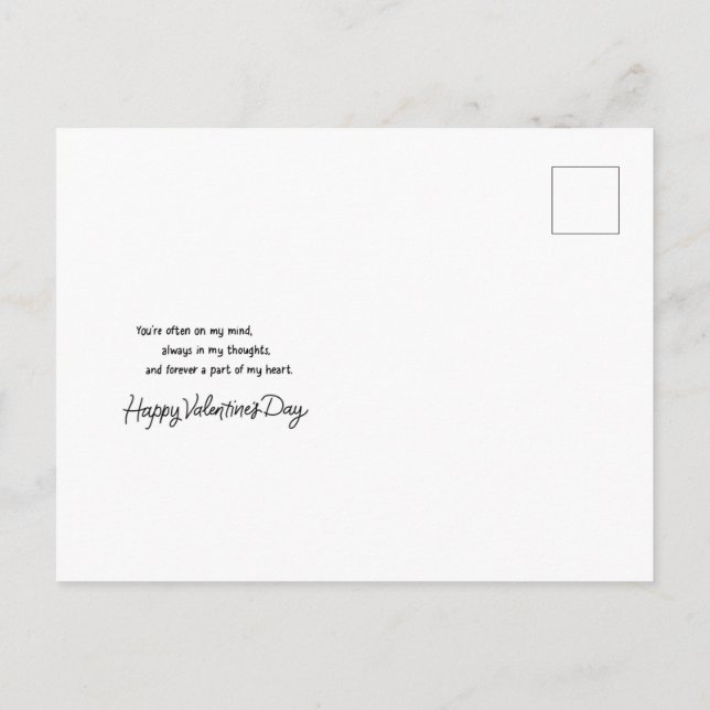 Postales de San Valentín (Reverso)