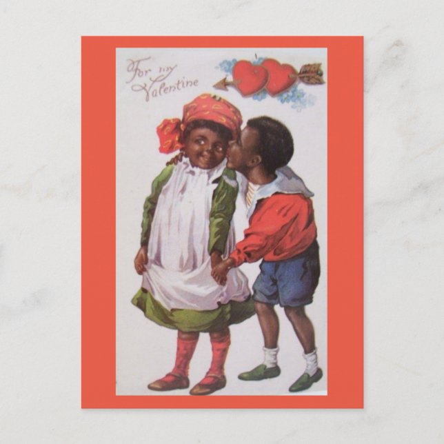 Postales de San Valentín africanas antiguas (Anverso)