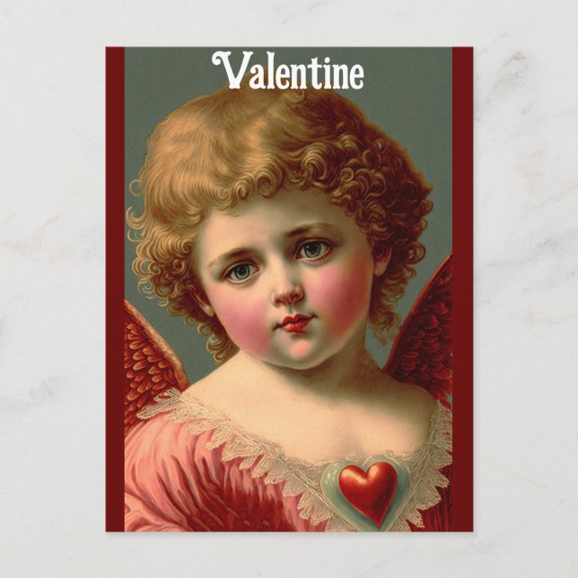 Postales de San Valentín Angel (Anverso)