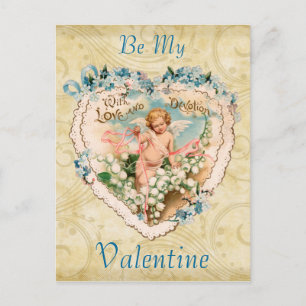 Postales de San Valentín de Corazón Vintage