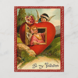 Postales de San Valentín de época
