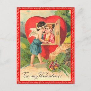 Postales de San Valentín de época