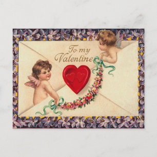 Postales de San Valentín de época