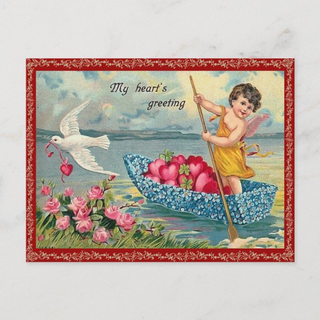 Postales de San Valentín de época (Anverso)