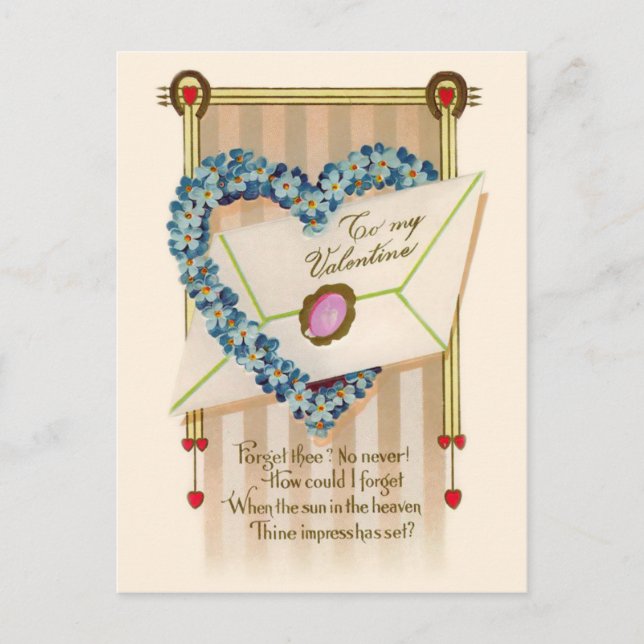 Postales de San Valentín de época (Anverso)