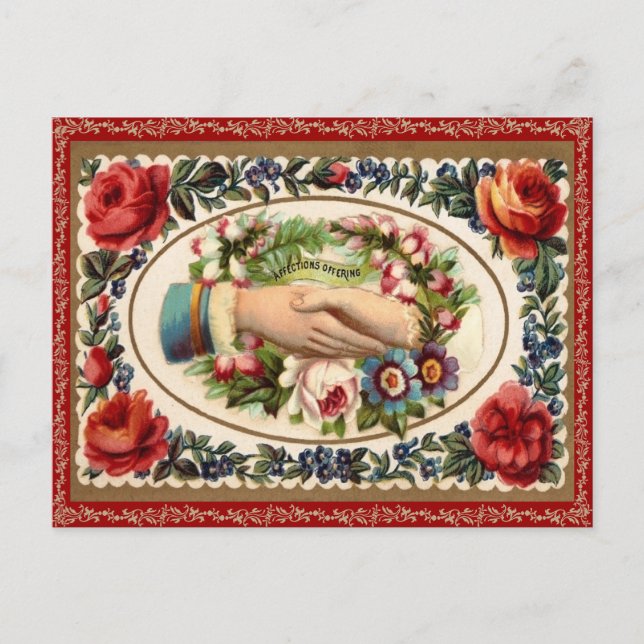 Postales de San Valentín de época (Anverso)