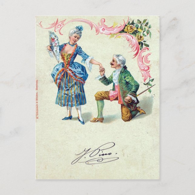 Postales de San Valentín de época (Anverso)