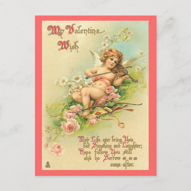 Postales de San Valentín de época (Anverso)