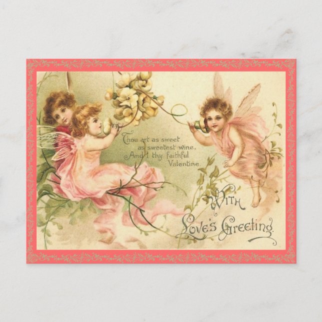 Postales de San Valentín de época (Anverso)