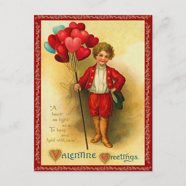 Postales de San Valentín de época (Anverso)