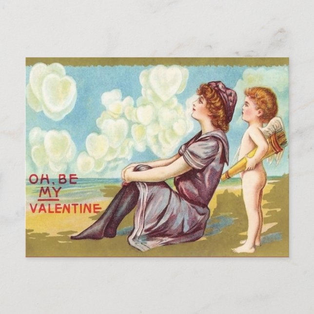 Postales de San Valentín de época (Anverso)