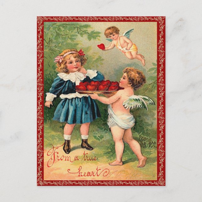 Postales de San Valentín de época (Anverso)
