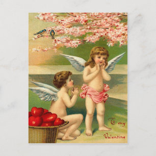 Postales de San Valentín de época