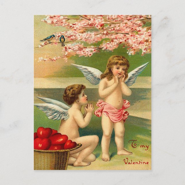 Postales de San Valentín de época (Anverso)