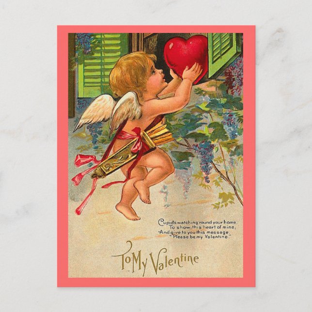 Postales de San Valentín de época (Anverso)