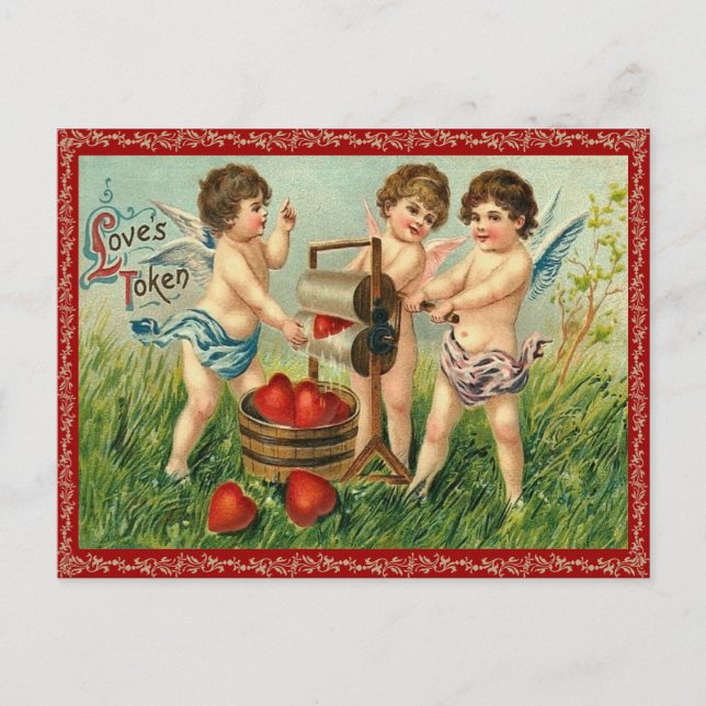 Postales de San Valentín de época (Anverso)