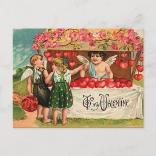 Postales de San Valentín de época