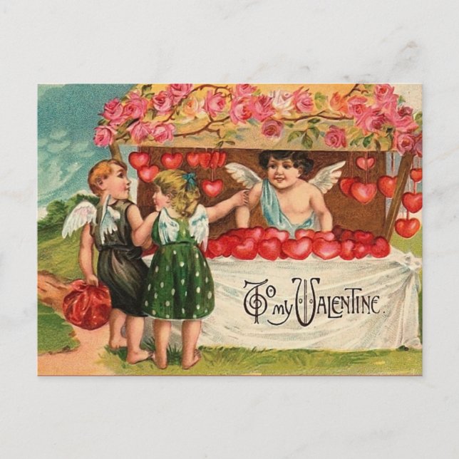 Postales de San Valentín de época (Anverso)