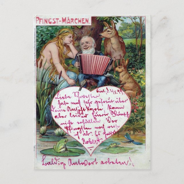 Postales de San Valentín de época (Anverso)