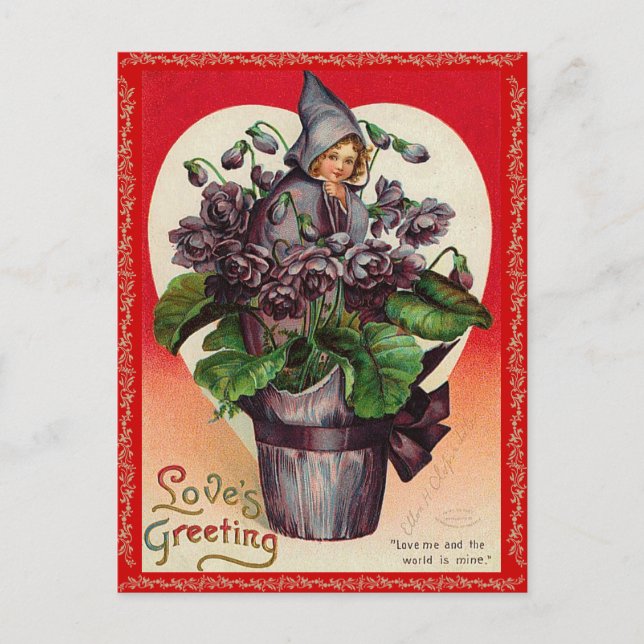Postales de San Valentín de época (Anverso)
