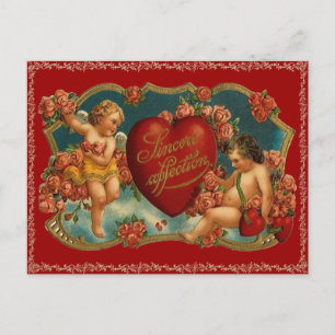 Postales de San Valentín de época