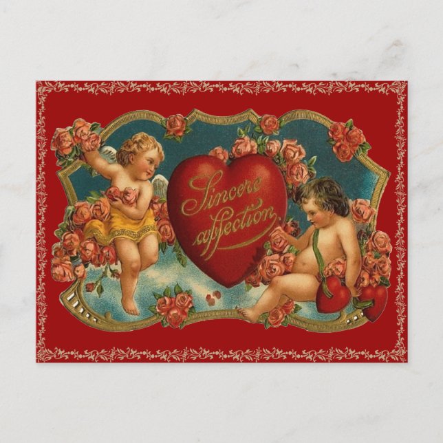 Postales de San Valentín de época (Anverso)