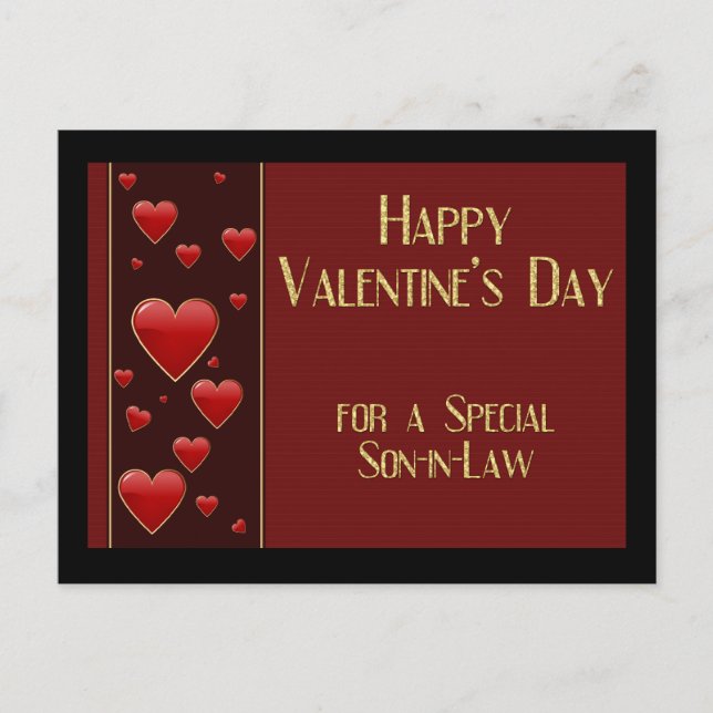 Postales de San Valentín de yerno (Anverso)