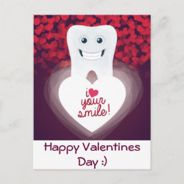 Postales de San Valentín dental