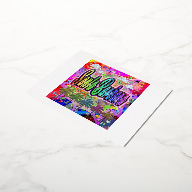 Postales de Santa Barbara Vista Express (girado)