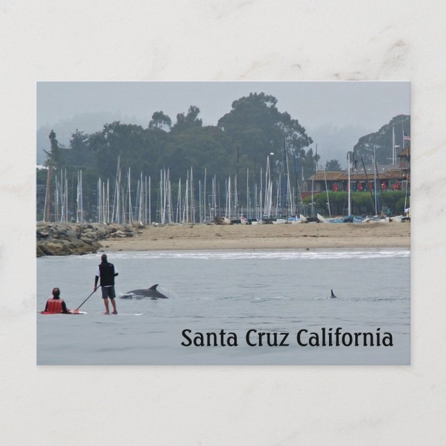 Postales de Santa Cruz California (Anverso)