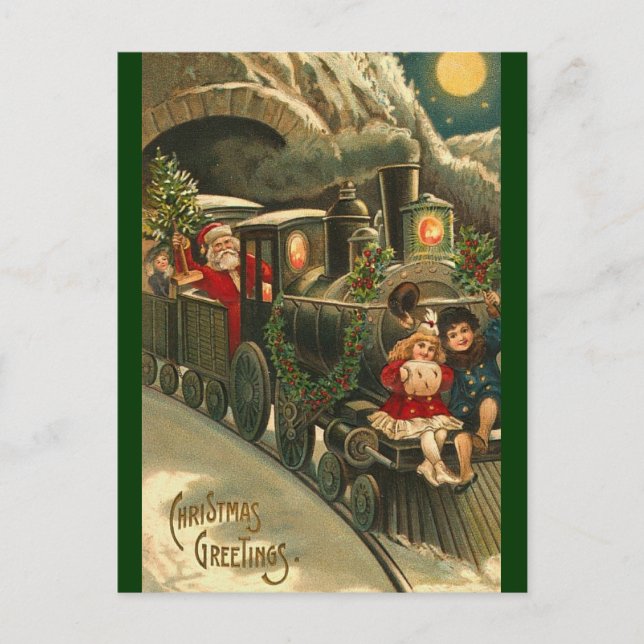 Postales de Santa Express - Navidad de época (Anverso)