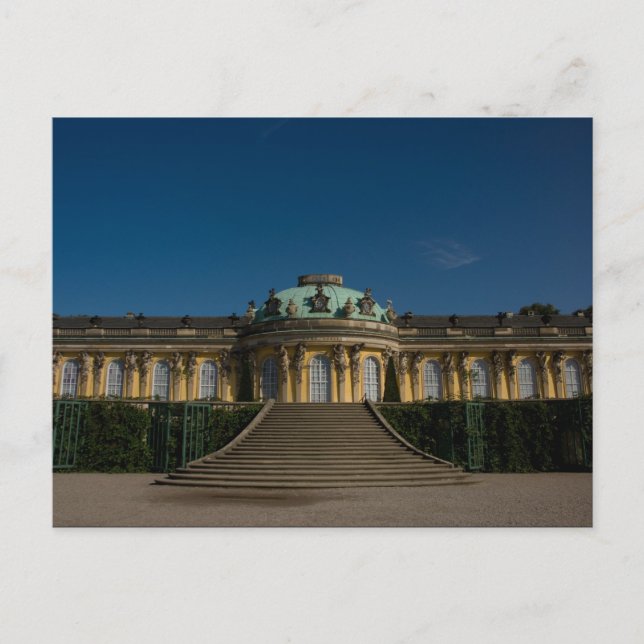 Postales de Schloss Sanssouci - Personalizadas (Anverso)