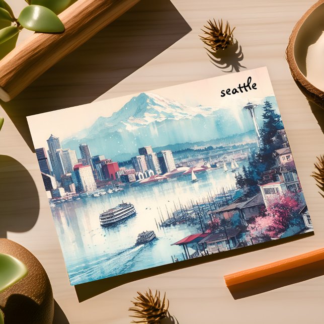 postales de seattle para correo de masa blanca (Subido por el creador)