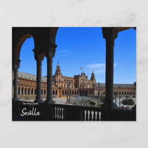 Postales de Sevilla Plaza de España