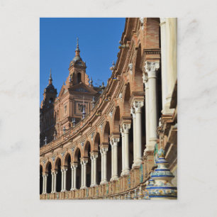 Postales de Sevilla Plaza de España