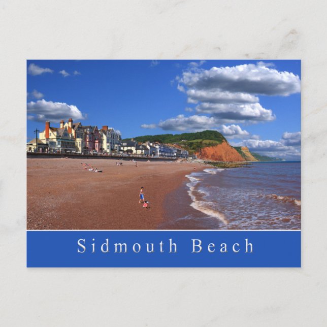 Postales de Sidmouth Beach (Anverso)