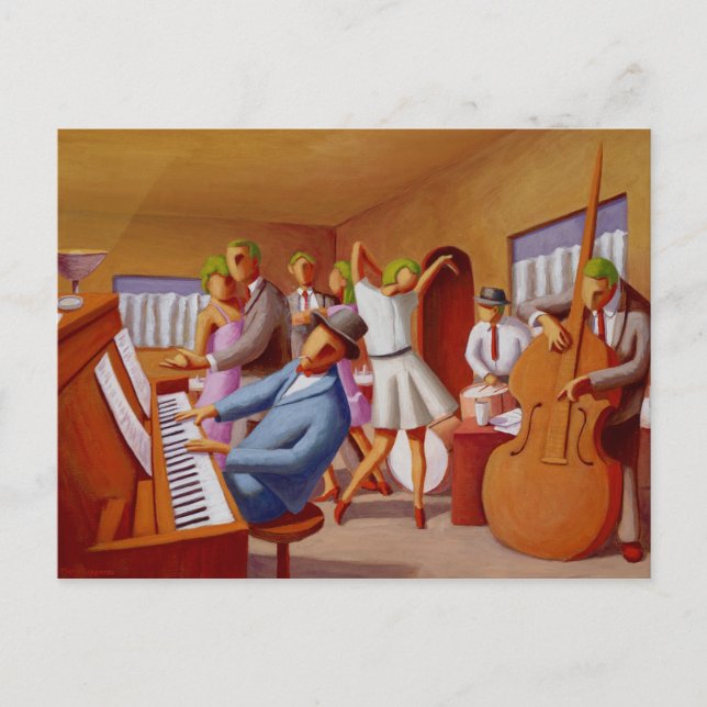 Postales de "Siente la música" (Anverso)