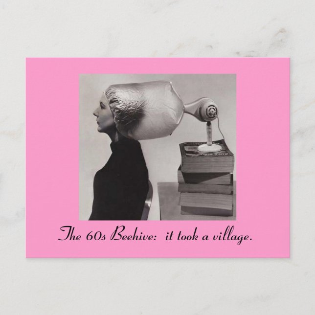 Postales de Sixties Beehive Hairdo (Anverso)