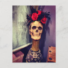 Postales de Skull Skeleton de Halloween
