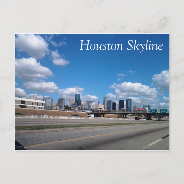 Postales de Skyline de Houston (Anverso)