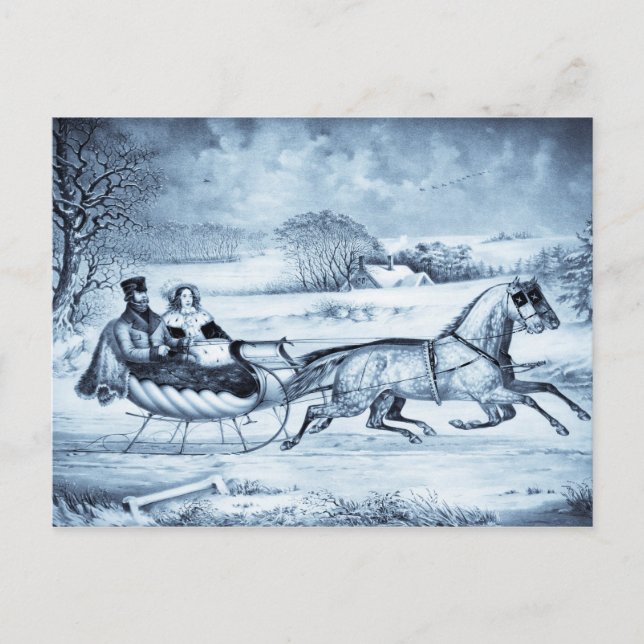 Postales de "Sleigh Ride" (Anverso)