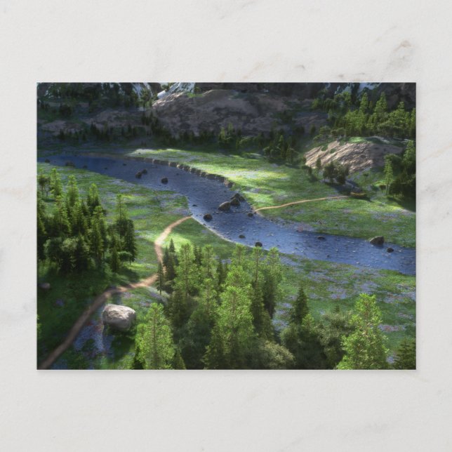 Postales de soledad de Cwm (Anverso)