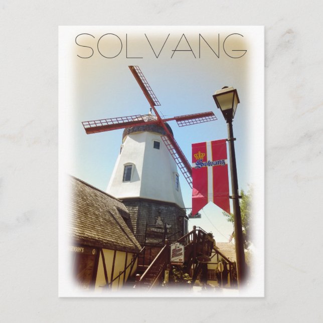 Postales de Solvang estilo Vintage! (Anverso)