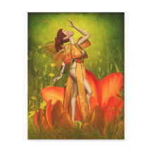 Postales de Soutenu efflorescente